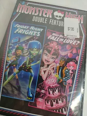 Monster High Double Feature DVD Friday Night Frights Why Do Ghouls Fall In Love • $7.86