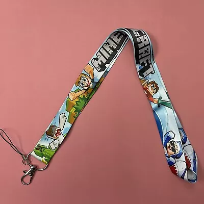 Minecraft Lanyard New Key Chain With Classic Design • $4.99