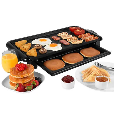 £39.99 • Buy Salter Family Health Grill Electric Flat Top Griddle Non-Stick Cooking Plate