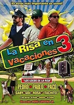 La Risa En Vacaciones 3 - Pedro Romo Pablo Ferrel - Used Dvd Movie Disc • $36.95