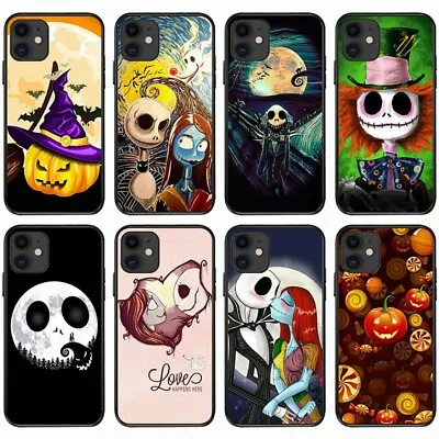 $13.53 • Buy Phone Case For IPhone 7 8 XS 13 14 Pro Max Halloween Pumpkin Skull Ghost Cover