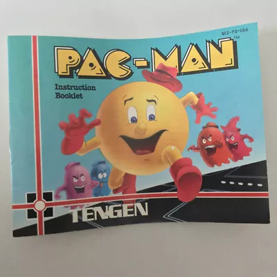 Pac-Man (Tengen) Manual - Color Version • $9.94