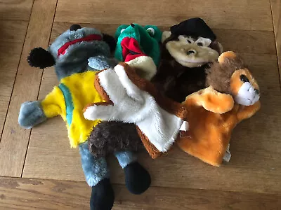 £5 • Buy Selection Of Glove Puppets - X 5 - 1990’s - All In Nice Condition