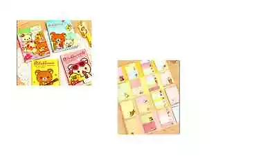 Rilakkuma Bear Booklet Self Adhesive Paper Tape / Sticky Note / Stick Memo • $5.50