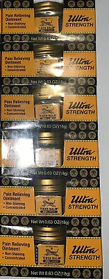 Tiger Balm  Ultra Strength Pain Relieving Ointment - 0.63 Oz. X 6 Free Shipping • $39.99