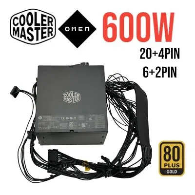 NEW Cooler Master 600 750 800W Gaming Power Supply 80Plus Gold Certified ATX PSU • $45.99