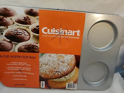 Cuisinart 6 Cup Muffin-Top Pan Bronze • $26.09