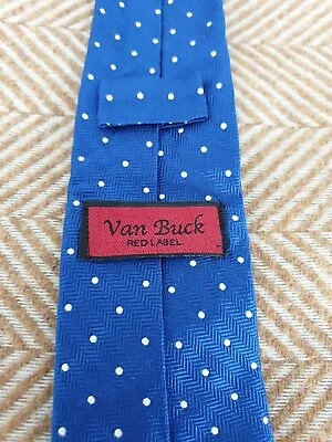 Van Buck Silk Tie 8cm • £12.50