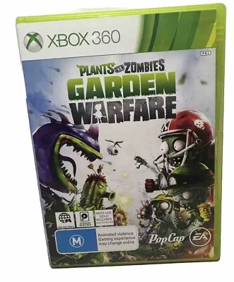 Plants Vs Zombies : Garden Warfare Xbox 360 PAL Complete With Manual (Online)  • $7.95