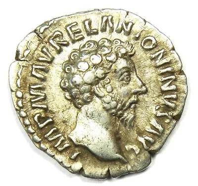 Marcus Aurelius AR Denarius Silver Roman Coin 139-161 AD - Good VF / XF (EF) • $375.25