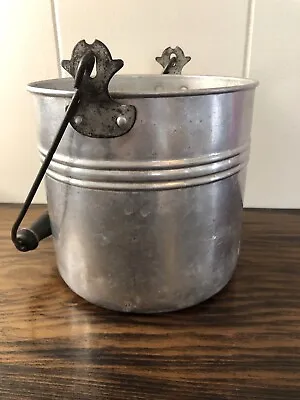 Antique Betty Bright Bottom “Pail” Part Of Aluminum Miners Lunchbox 1920’s • $25.99