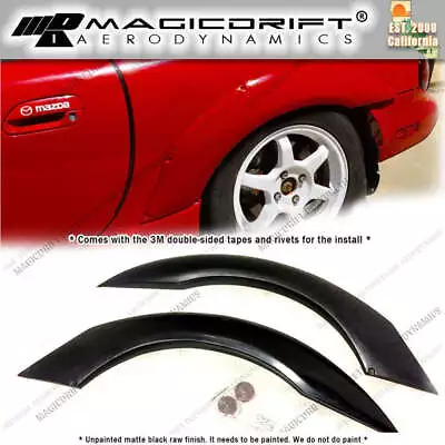 For 99-05 NB Mazda Miata MX5 MDP STYLE Rear Wide Fender Flares Body Kit 2-PCS • $85.88