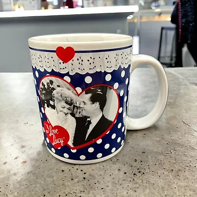 I Love Lucy & Ricky Coffee Mug “We’re As Happy As Two Can Be” 3 Pictures • $12