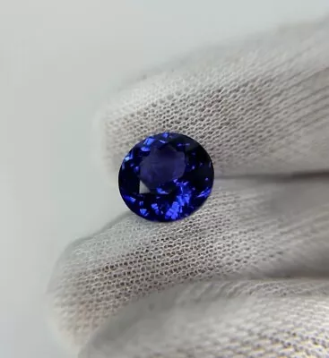 AAAA Tanzanite Natural Stunning 6.44 Carat Blue-Violet GIA Certified Top Grade • $4998.63