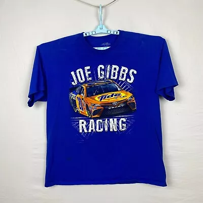 Nascar Joe Gibbs Racing Matt Kenseth T Shirt Mens  XL Blue Tide Pods Graphic • $17.60