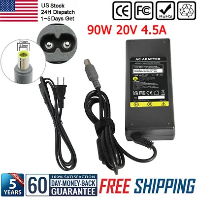 90W AC Adapter Charger For IBM Lenovo ThinkPad W500 T410 T410s T410i X100e X120e • $9.99