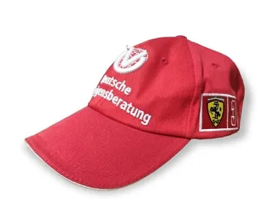 RARE 2000s Michael Schumacher F1 Cap Hat Ferrari Vintage One Size Mens Formula1 • $40