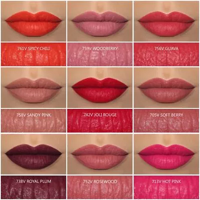 Clarins Joli Rouge Velvet Matte & Moisturizing Lipstick (3.5g/0.1Oz) BNIB/CHOOSE • $12.99