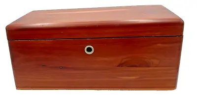 Lane Cedar Chest Altavista VA Miniature Salesmans Wood Box Vintage Goldeen's Key • $14.99