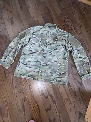 US Army S All Purpose Environmental Camouflage Parka  Jacket Propper L • $17.40