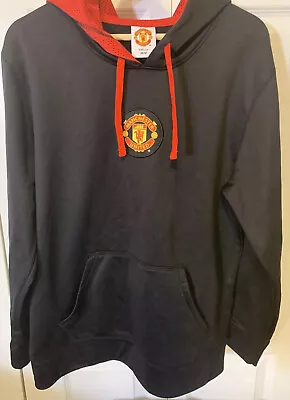 Manchester United Red Devils Men’s Sz M Soccer Football Pullover Hoodie • $28.22