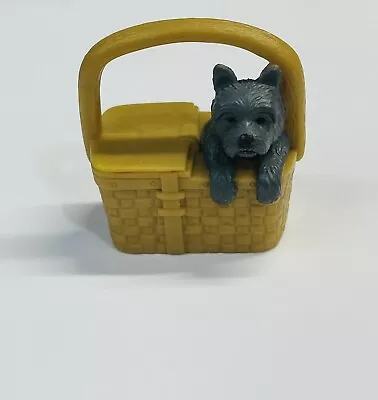 McDonalds Madame Alexander Wizard Of Oz Toto In Basket Dog Happy Meal Toy 2008 • $6