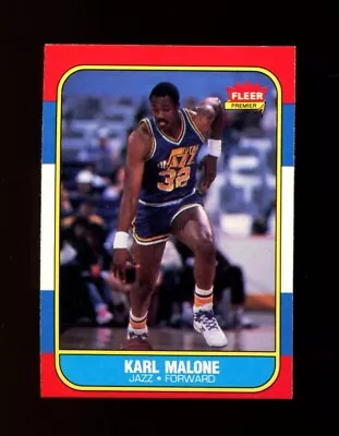 1986 Fleer Karl Malone RC #68 Set Break • $44.99