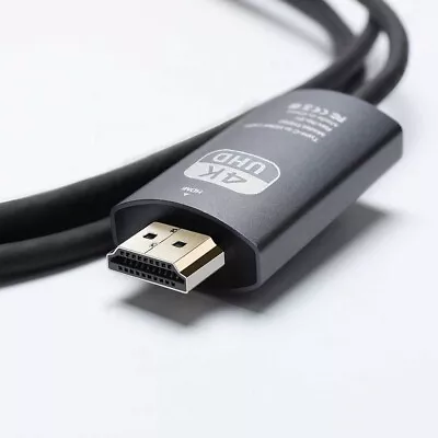 3m USB C Type C To HDMI Cable  HDTV USB Adapter For Samsung/Ipad/HUAWEI • £9.99