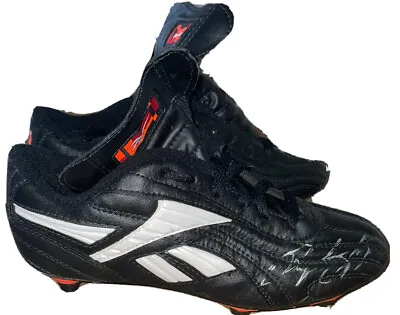 Signed Ryan Giggs Retro Reebok Football Boots Wales Manchester United 6 • $161.62