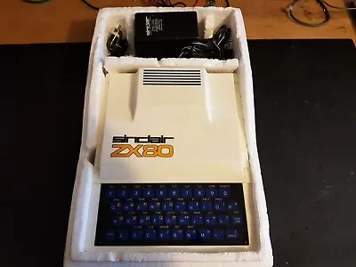 Ultra Rare Vintage Sinclair Zx80 Computer System (mint) • £699