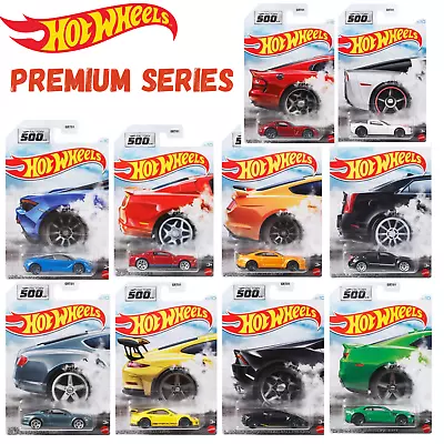 1 X Hot Wheels Premium Factory 500 H.P. Cars Assortment To Choose NEW • $16.95