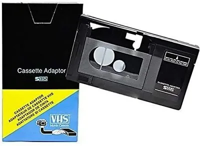 *Open Box* Motorized VHS-C Cassette Adapter JVC C-P7U CP6BKU C-P6U PV-P1 VCA115 • $29.99