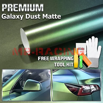 Galaxy Dust Matte Metallic Car Auto Sticker Decal Vinyl Wrap Sheet Film DIY • $12