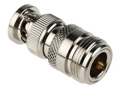 N Type  Socket Female To BNC Plug Male RF Adapter Scanner • £4.46