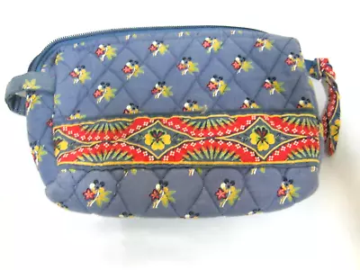 VERA BRADLEY Small COSMETIC Make-Up Toiletry BAG EMILY 6.5 X 5 X 1.5 EC • $9.99