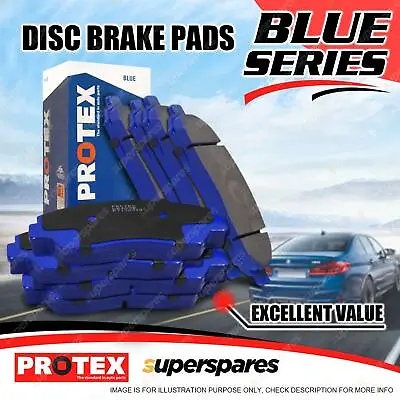 $82.95 • Buy 8Pcs Front + Rear Protex Disc Brake Pads For Mitsubishi 380 DB 3.8L 05 On