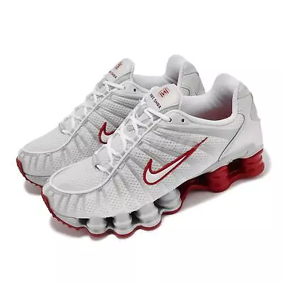 Nike Wmns Shox TL Platinum Tint Gym Red Women Casual Shoes Sneakers FZ4344-001 • $189.99