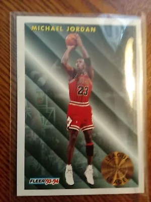 Fleer 93-94 Michael Jordan 224 RARE!! Mint+ • $225