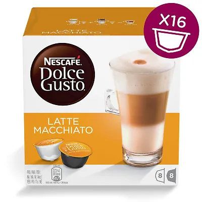 NESCAFE Dolce Gusto Latte Macchiato Coffee Pods • $27.23