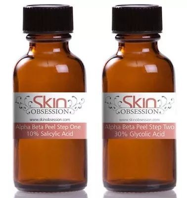 Skin Obsession 30% Alpha Beta Peel Kit Reduces Scarring Fine Lines & Age Spots • $34.99