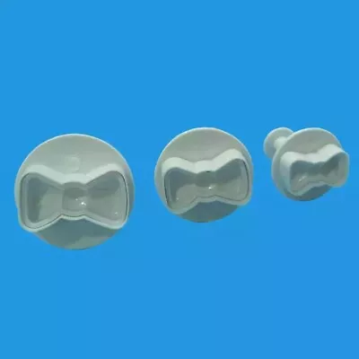 £6.17 • Buy Bow Bows Sugarcraft Fondant Cookie Embosser Plunger Cutter Set