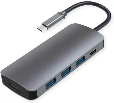 $36.89 • Buy USB C Hub, Mac Book Pro Adapter USB C Dongle, 5 In 1 USB C To HDMI Multiport