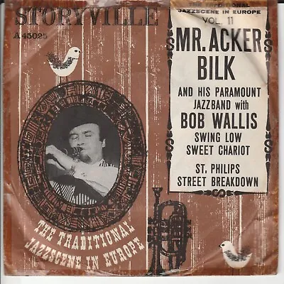 MR. ACKER BILK - Swing Low Sweet Chariot - 7  VINYL - VERY GOOD - CLEARANCE! • £1