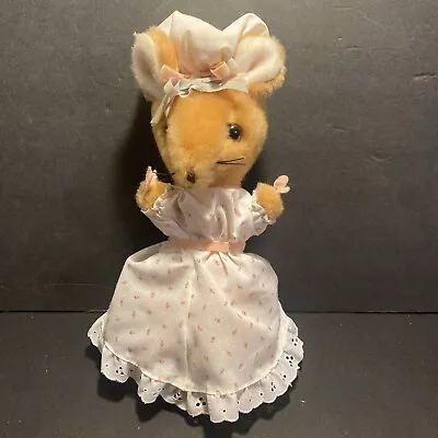 Vintage Eden Toys Beatrix Potter Plush Lady Mouse 1979 10  Stuffed Animal • $18