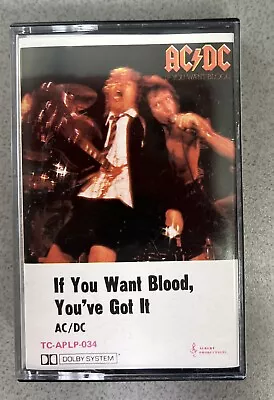 AC/DC If You Want Blood You’ve Got It • $55