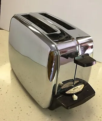 Vintage Sunbeam T-10B-1 Toaster Tested - Heats NO Pop Up - Made In USA • $23.95