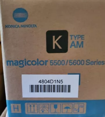 KONICA MINOLTA Magicolor 5500/5600 Toner Cartridge Black New • $77