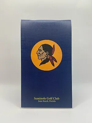SEMINOLE GOLF CLUB Members Yardage Guide Book Course TOP 100 NEW & Unsed • $34.99