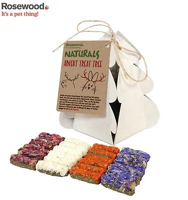 Rosewood Naturals Advent Treat Tree Small Animal Christmas Treat Bars  • £9.99