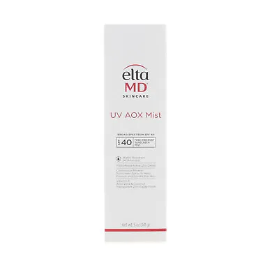 Elta MD UV AOX Mist SPF40 141g 5oz Face And Body Sunscreen Mist  NEW FAST SHIP • $34.49